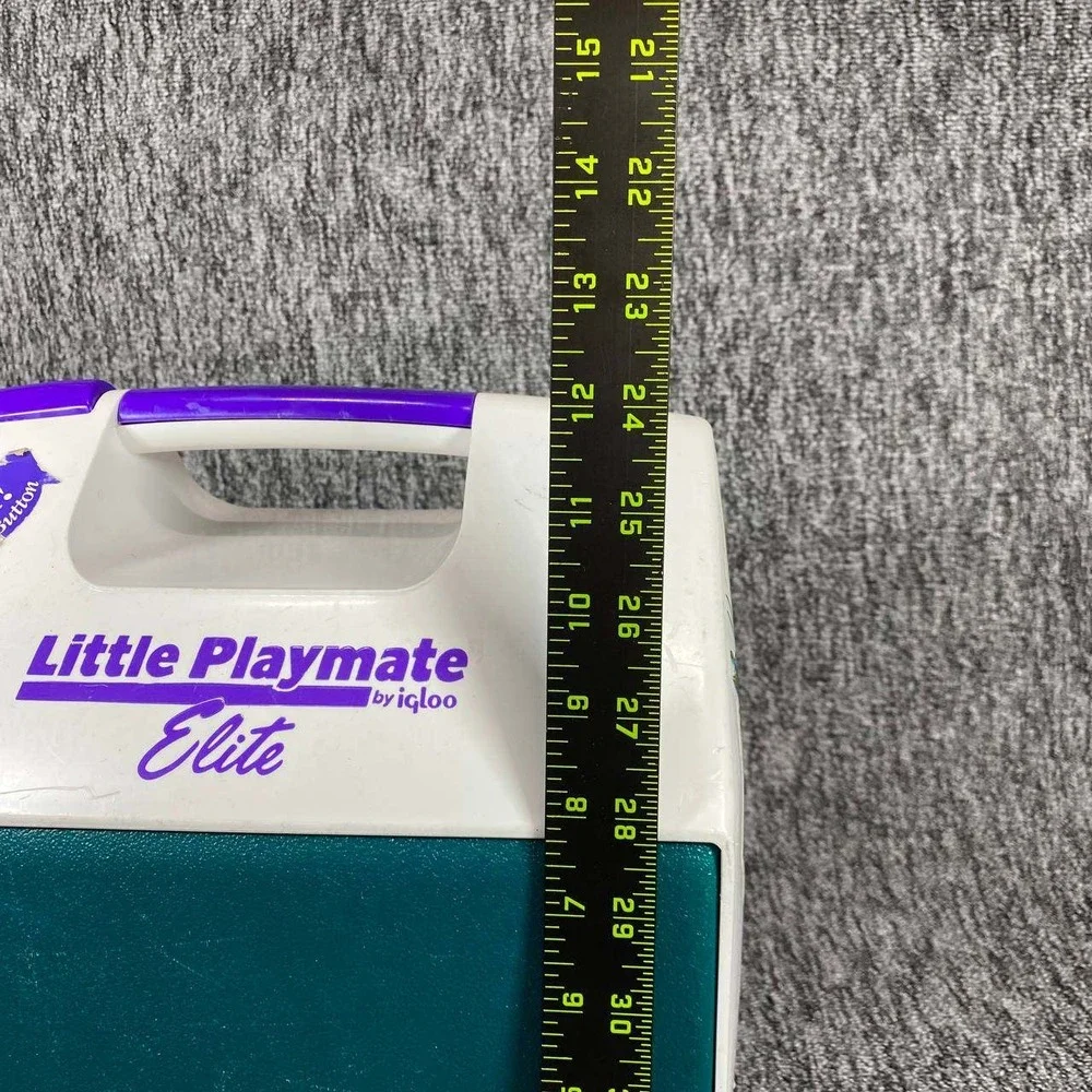 Igloo‎ Little Playmate Elite Cooler Small Teal White Ron Jon Surf Shop Retro